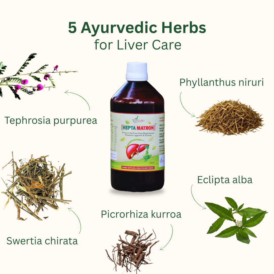 Heptamatron Ayurvedic Liver Tonic – 450ml